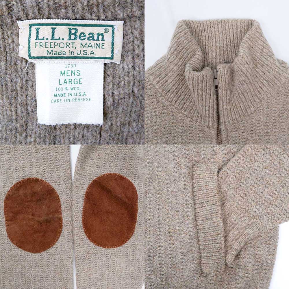 80's L.L.Bean ドライバーズニット “MADE IN USA”